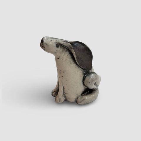 Rob Whelpton 'Medium Hare' ceramic 9x8x6cm