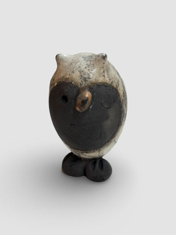 Rob Whelpton 'Owl' ceramic 9x5x5cm