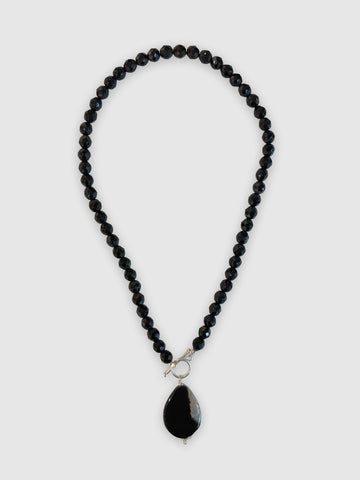 Sandra Pennell 'Onyx Necklace' L50cm