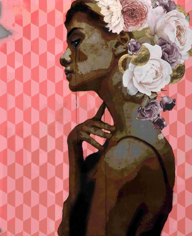 Louisa Tebbutt 'Silence is So Accurate' collector's edition hand finished giclee print 3/5 95x74.5cm