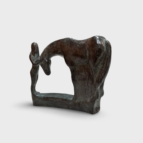 Sophie Howard 'Standing' bronze resin H14xW15xD5cm