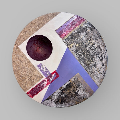 Tony Laverick 'Abstract Dish' ceramic H8xD33cm