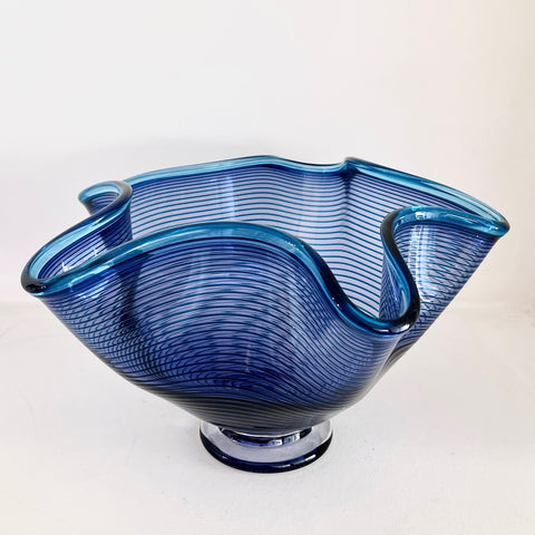 Bob Crooks 'Venetian Bowl' glass H13xD21cm