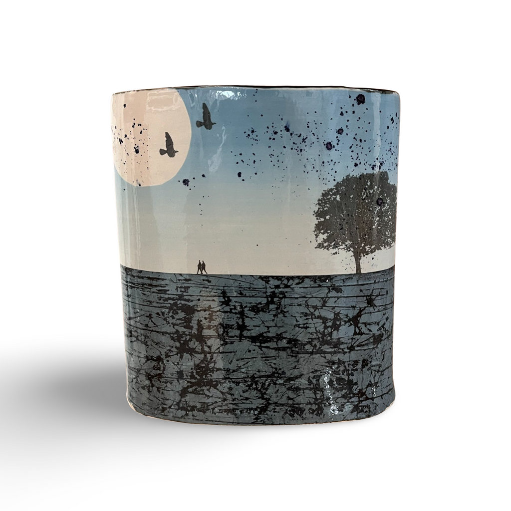 Original ceramic vessel by Cat Santos available to purchase at Iona House Gallery in-store and online