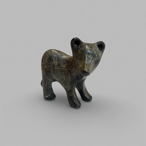 Zita Abreu 'Bear III' bronze H7xW8xD6cm