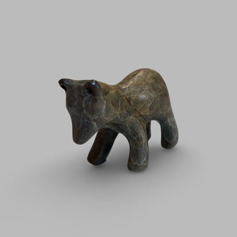Zita Abreu 'Bear I' bronze H7xW8xD6cm