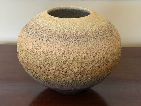 Jon Bull 'Medium Lava Sphere' ceramic H18xW22cm