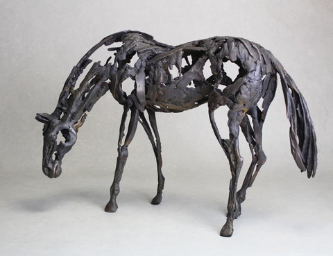 David Cooke 'Horse' bronze H39cm