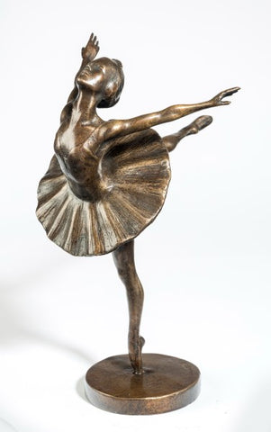 Tessa Pullan ‘Ballerina’ bronze - limited edition 3/9 H10in (25.5cm)
