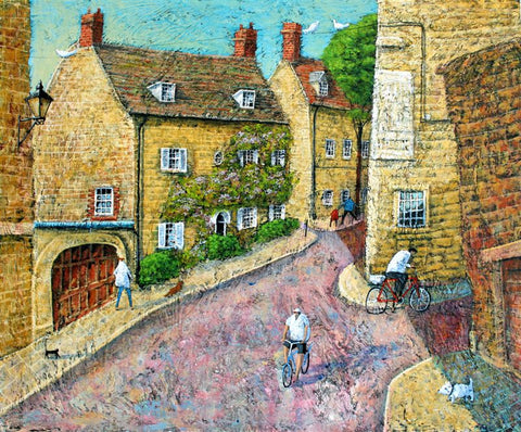 Adrian Sykes 'Chaucer's Cottage' 50x60cm Signed Limited Edition Print of 250