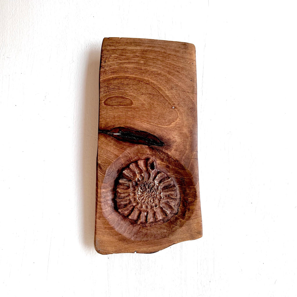 Alasdair Alexander ‘Ammonite I’ walnut 17x9cm