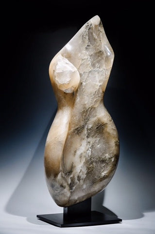 Aly Brown 'Annona' Alabaster 92x40x20cm