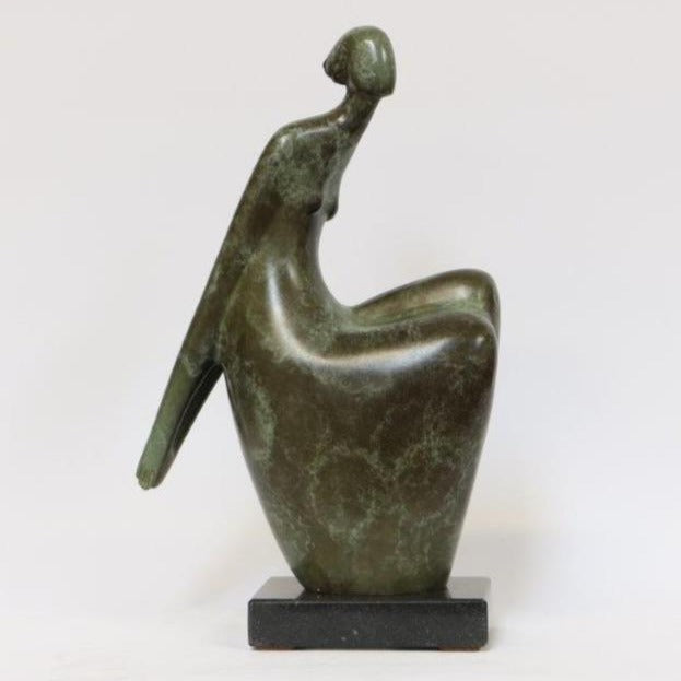 Ana Duncan 'Left or Right II' bronze (edition of 8) 27x16x7cm