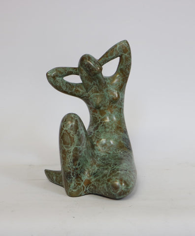 Ana Duncan 'Matin III' bronze (edition of 9) 16x12x10cm