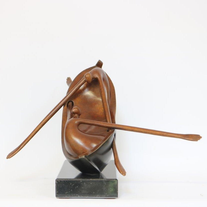 Ana Duncan 'Storm V' bronze (edition of 9) 23x32x26cm