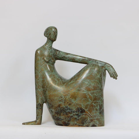 Ana Duncan 'Wisdom II' bronze (edition of 9) 30x24x15cm