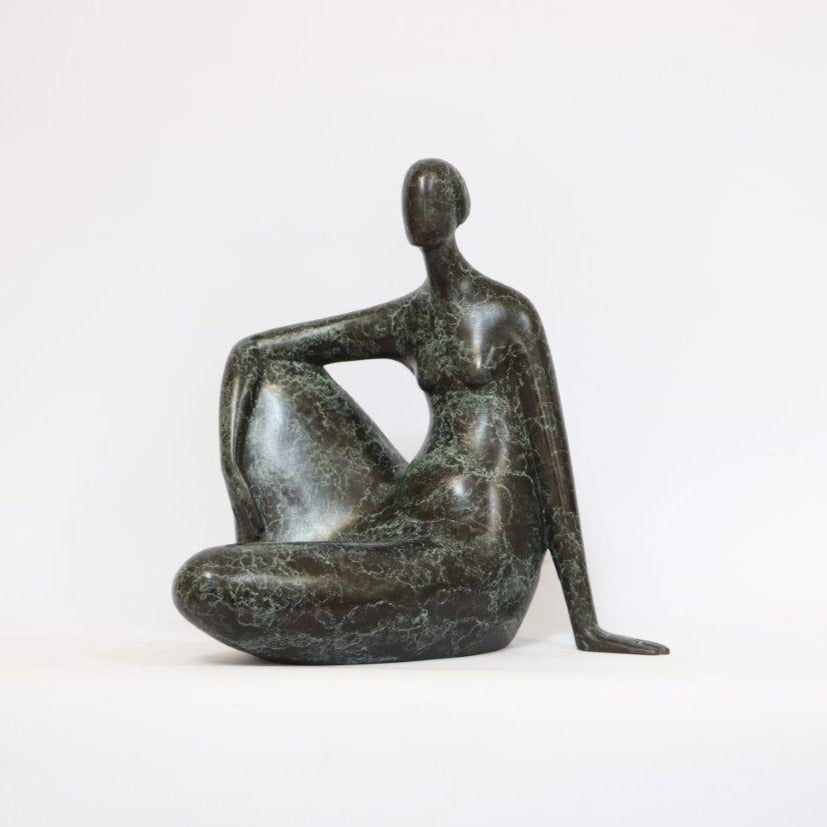 Ana Duncan 'Your Move' bronze (edition of 9) 24x23x15cm