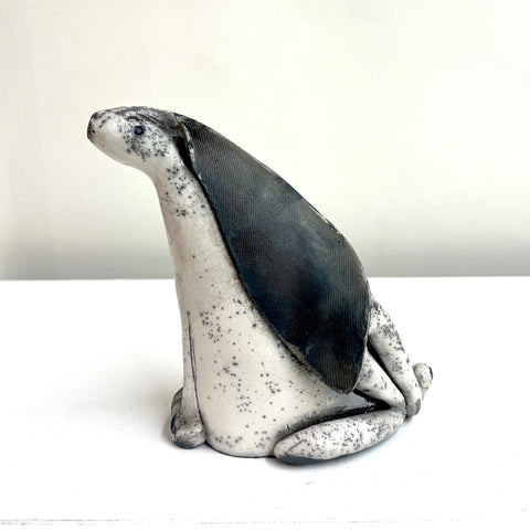 Bob Whelpton ‘Large Hare’ ceramic H12.5cm