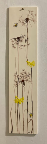 Alan & Lyn Newton ‘Wall plaque’ H54cm W12cm