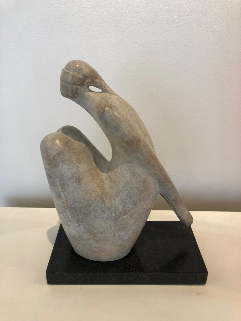 Ana Duncan 'Silenced' bronze (edition of 8) 26x20x10cm