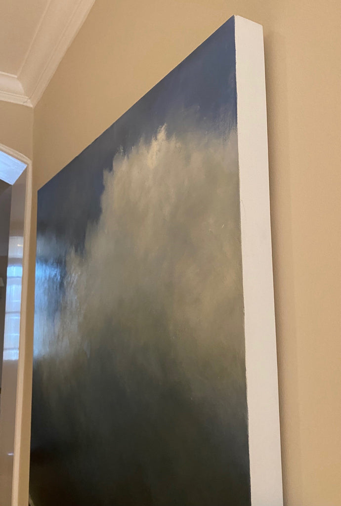 Mark Poprawski 'Clearing' 100x100cm oil on canvas