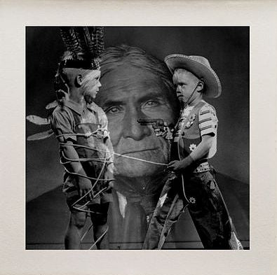 Matthew Andrews 'Geronimo's View' Limited edition print 12 of 50 57x57cms