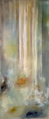Meltem Quinlan 'Waterfall' 170 x 70cm Oil on hand stretched linen canvas