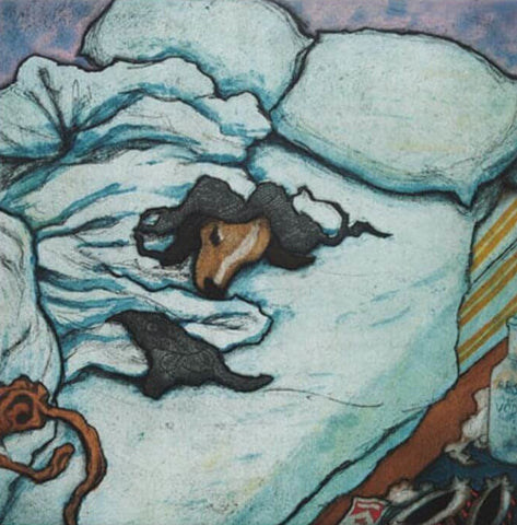 Mychael Barratt 'Tracy Emin's Dog' limited edition print (unframed)