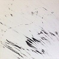 Mychael Barratt 'De Kooning's Dog'  limited edition etching 22x22cm (unframed)