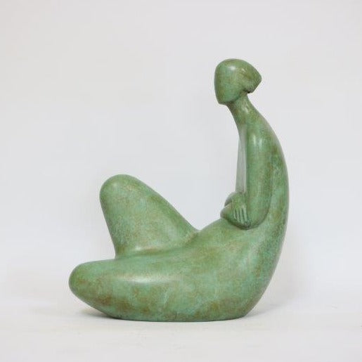 Ana Duncan 'Nunca Sabremos' bronze (edition of 8) 28x23x14cm
