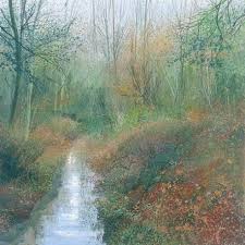 Paul Evans 'Woodland Stream' limited edition print 35 of 95 (unframed)