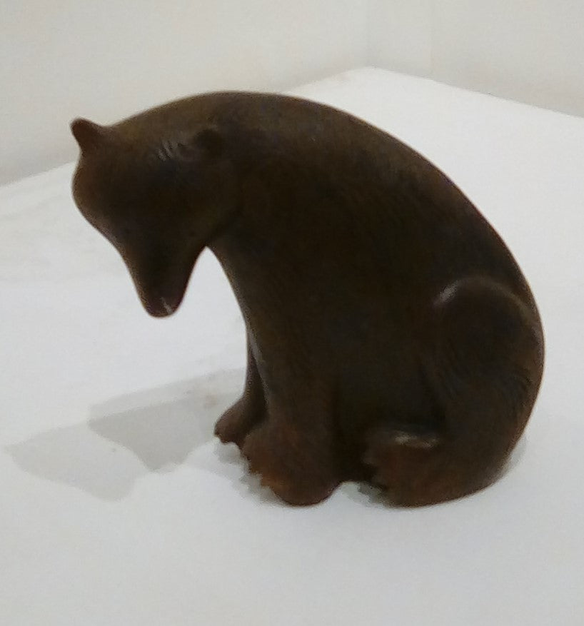 Paul Smith 'Seated Bear' iron resin 12cms H £195