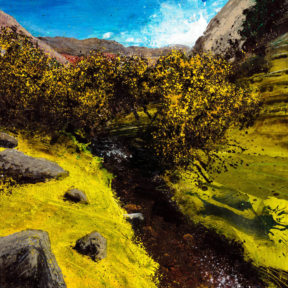 Original mixed media artwork by artist Rob Murray
