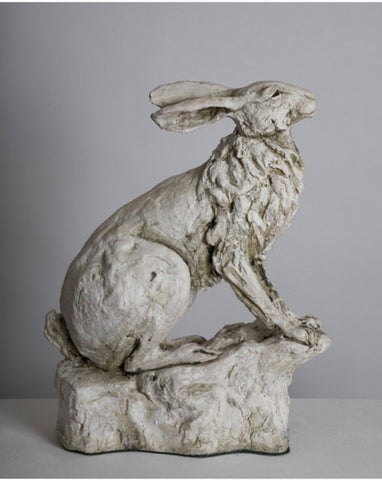 Tanya Brett 'Hare I' ceramic 48x35x16cm