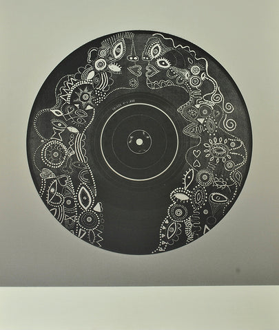 Trevor Price '12 Vinyl lovers (side a)' limited edition etching