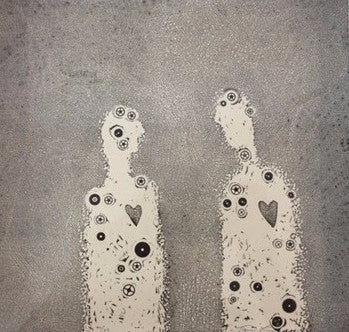 Trevor Price 'Never Enough Time' Drypoint Relief Limited Edition