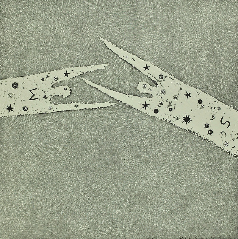 Trevor Price 'Today We're Wonder Woman and Superman' limited edition etching 34x34cm