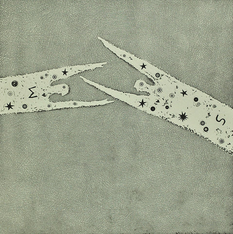 Trevor Price 'Today We're Wonder Woman and Superman' limited edition etching 34x34cm