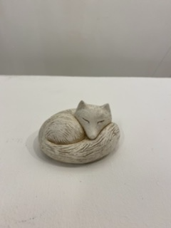 Paul Smith 'Arctic Fox' marble resin 10x6cm