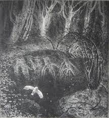 Flora McLachlan 'Leaves and Stars' limited edition etching unframed, mounted 31x29cms