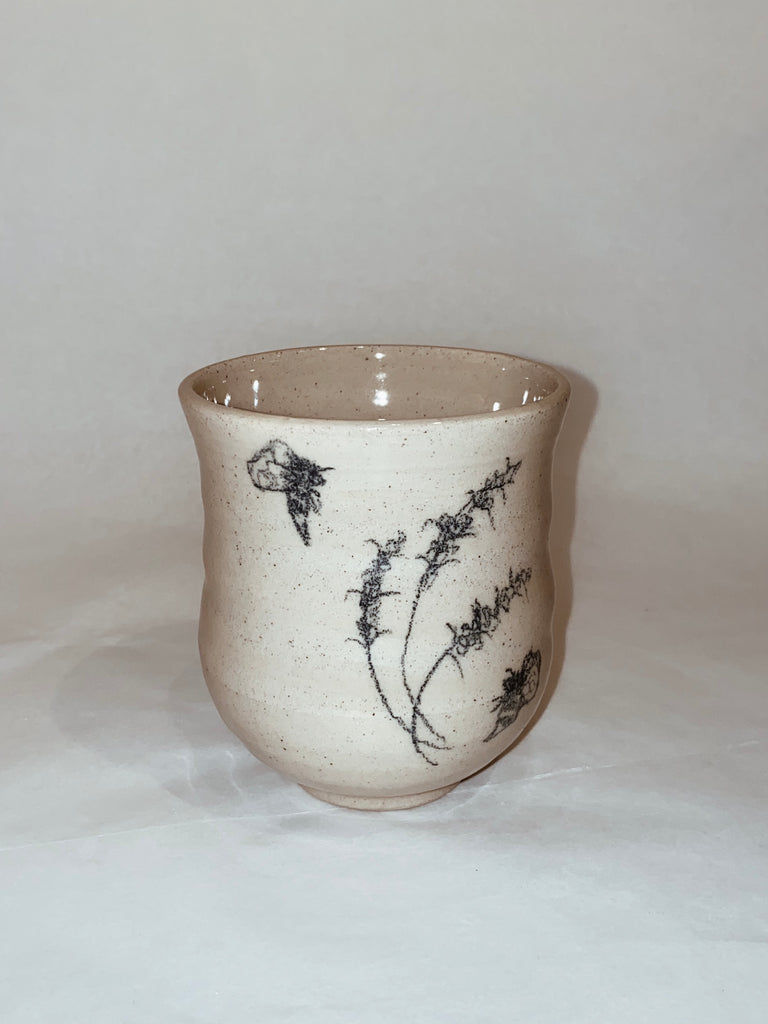 Charlie Clarke 'Lavender and Bee' Yunomi Cup