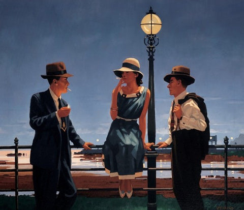 Jack Vettriano 'Game of Life' limited edition silkscreen print 62/295 40.6 x 50.8 cm